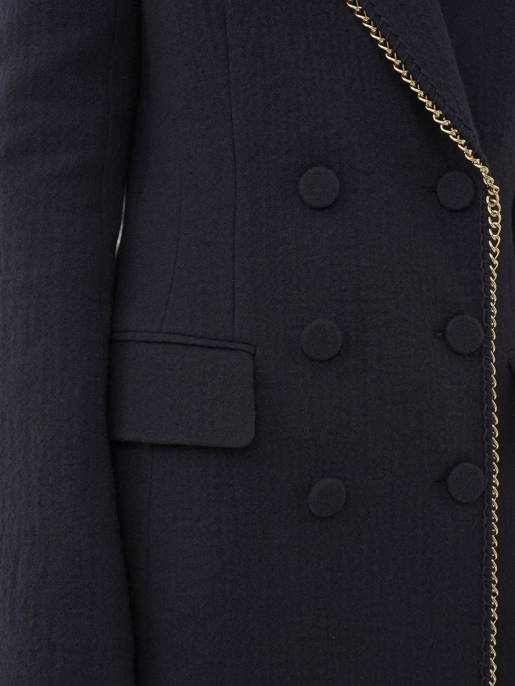 Chain-Embellished Jacket