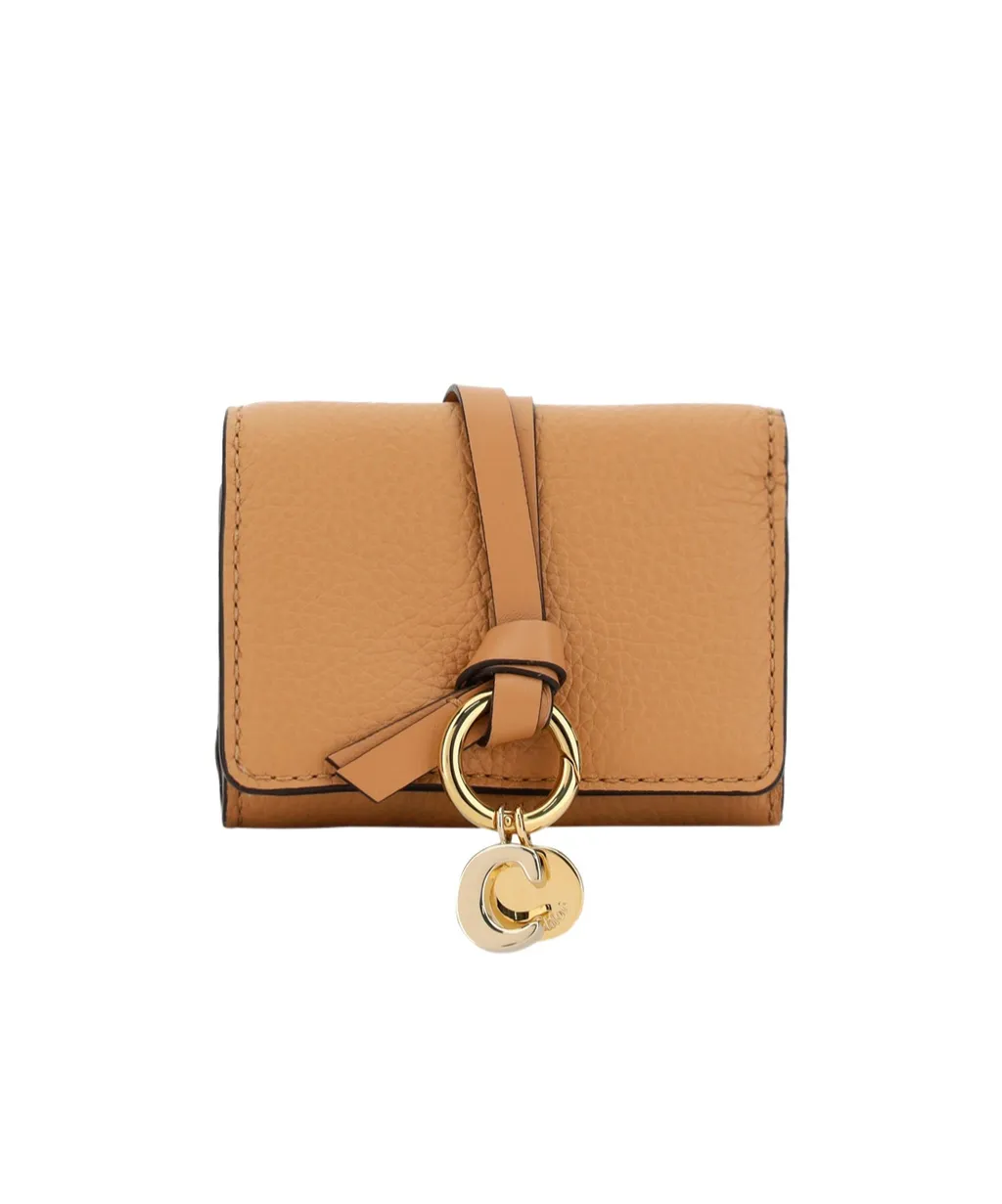Alphabet Tri-Fold Compact Wallet