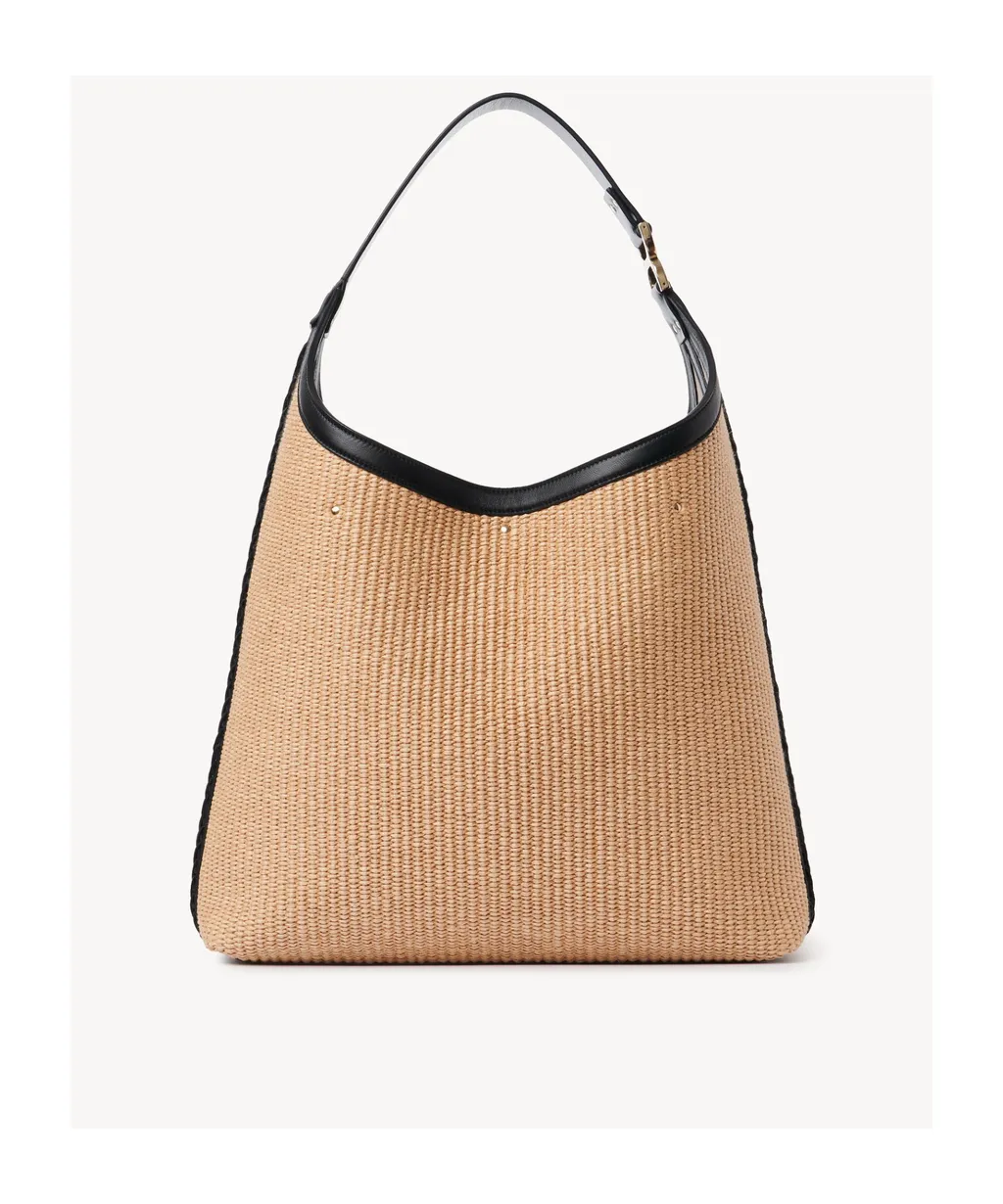 Marcie Raffia Tote Bag
