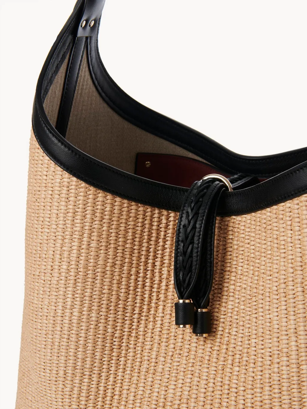 Marcie Raffia Tote Bag