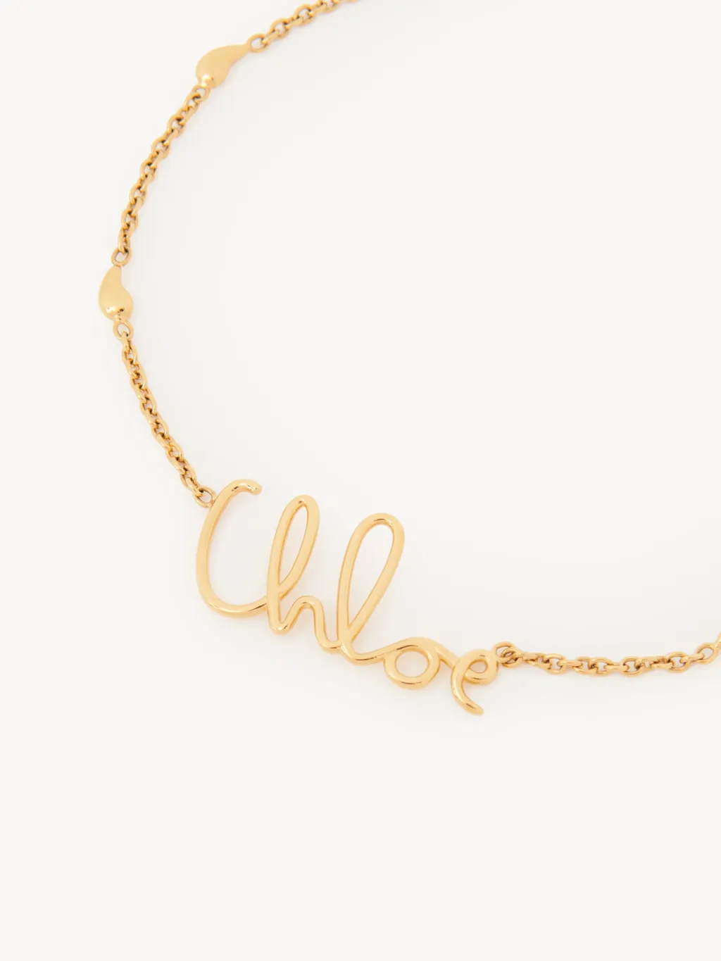 Iconic Logo Plaque Necklace