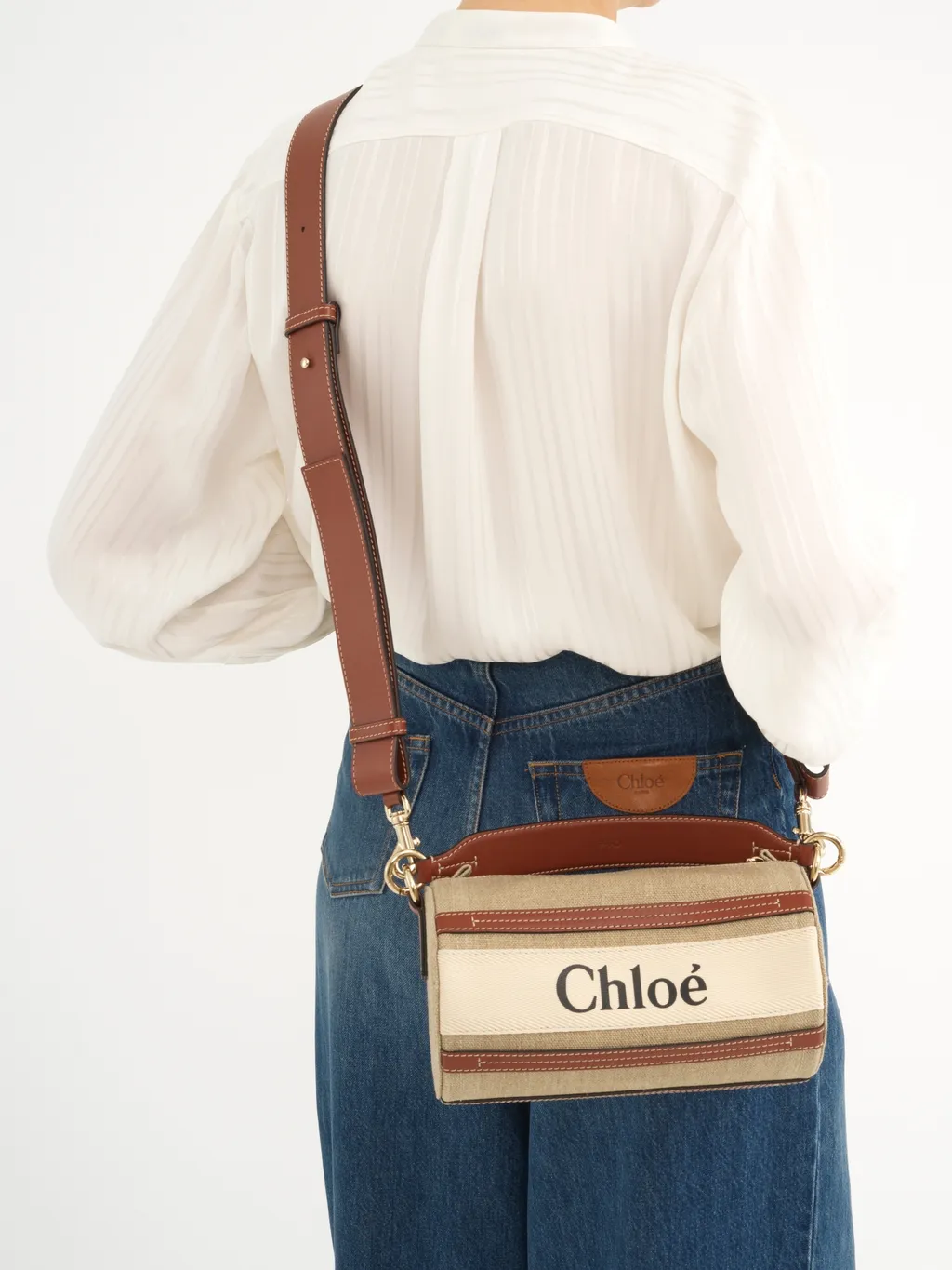 Woody Tube Shoulder Bag