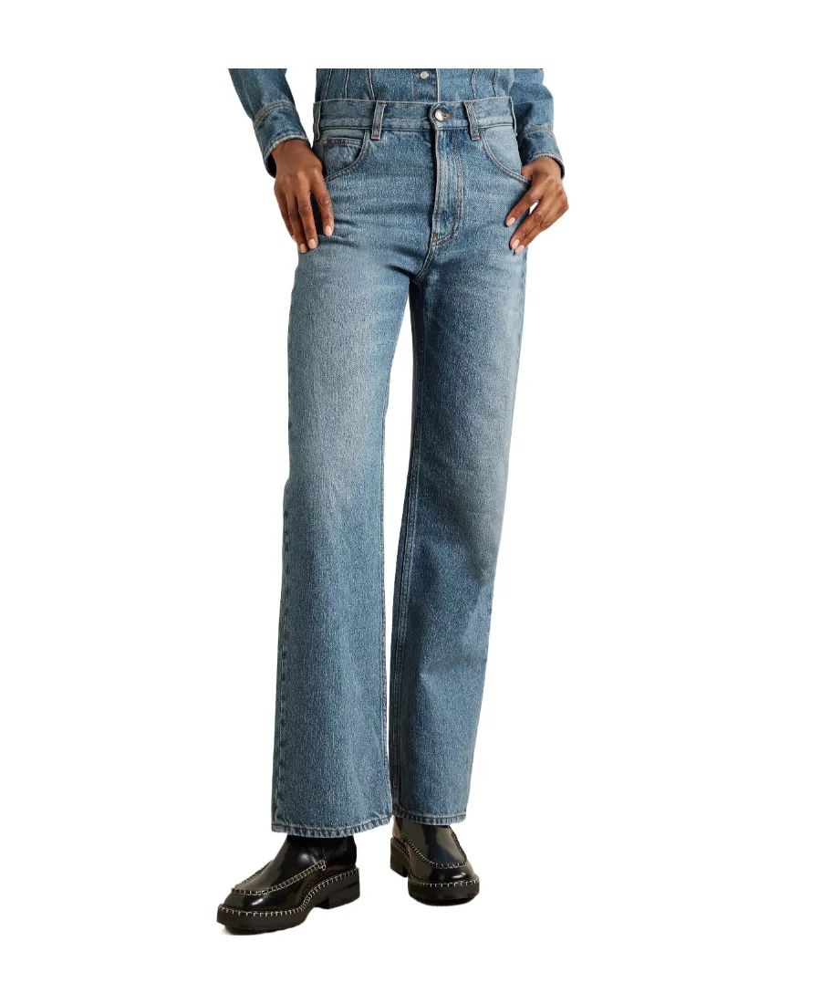 Boyfriend Straight-Leg Jeans