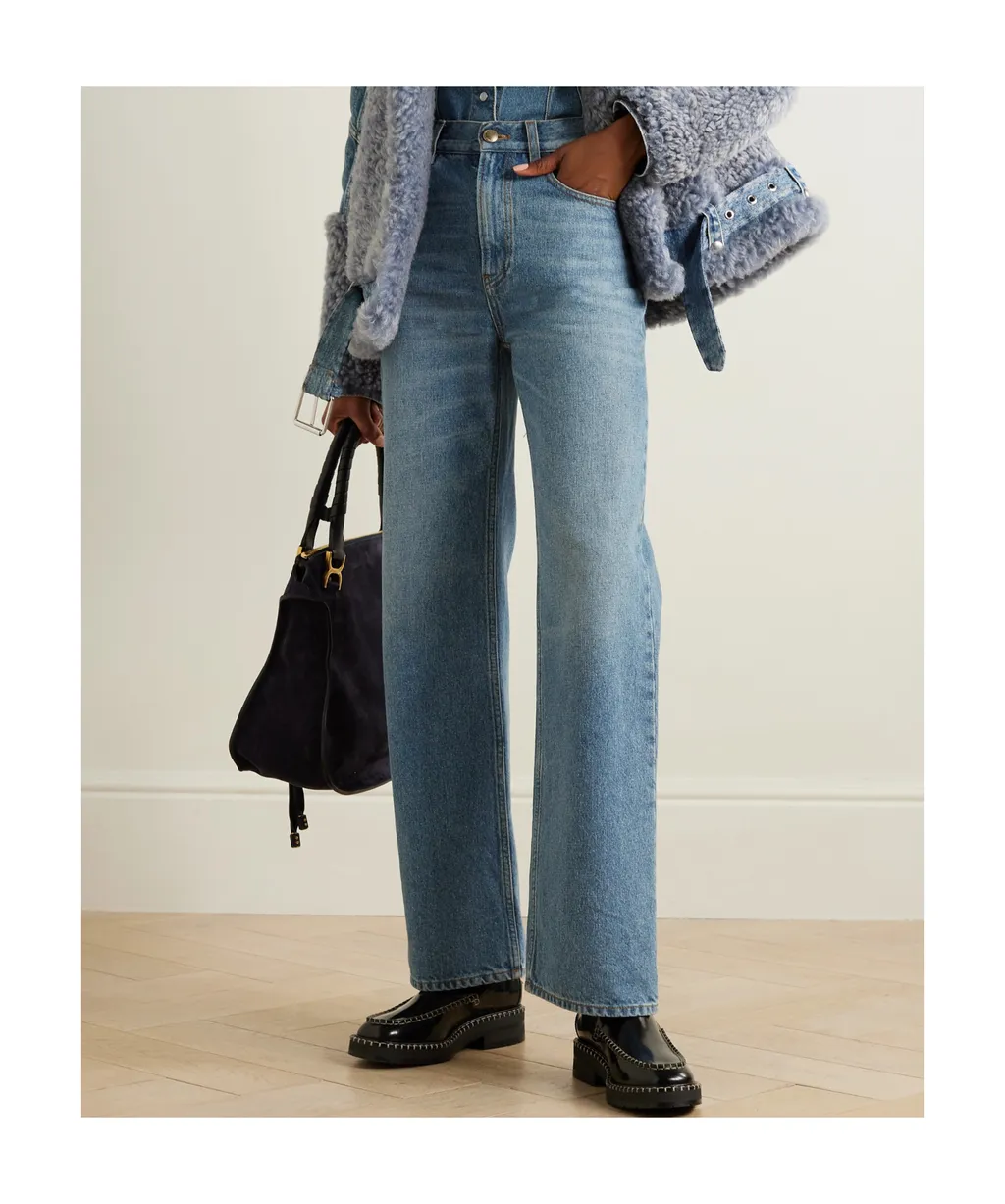 Boyfriend Straight-Leg Jeans