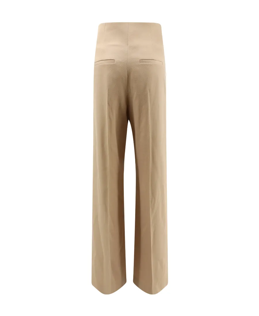 High-Waisted Tailored Pants