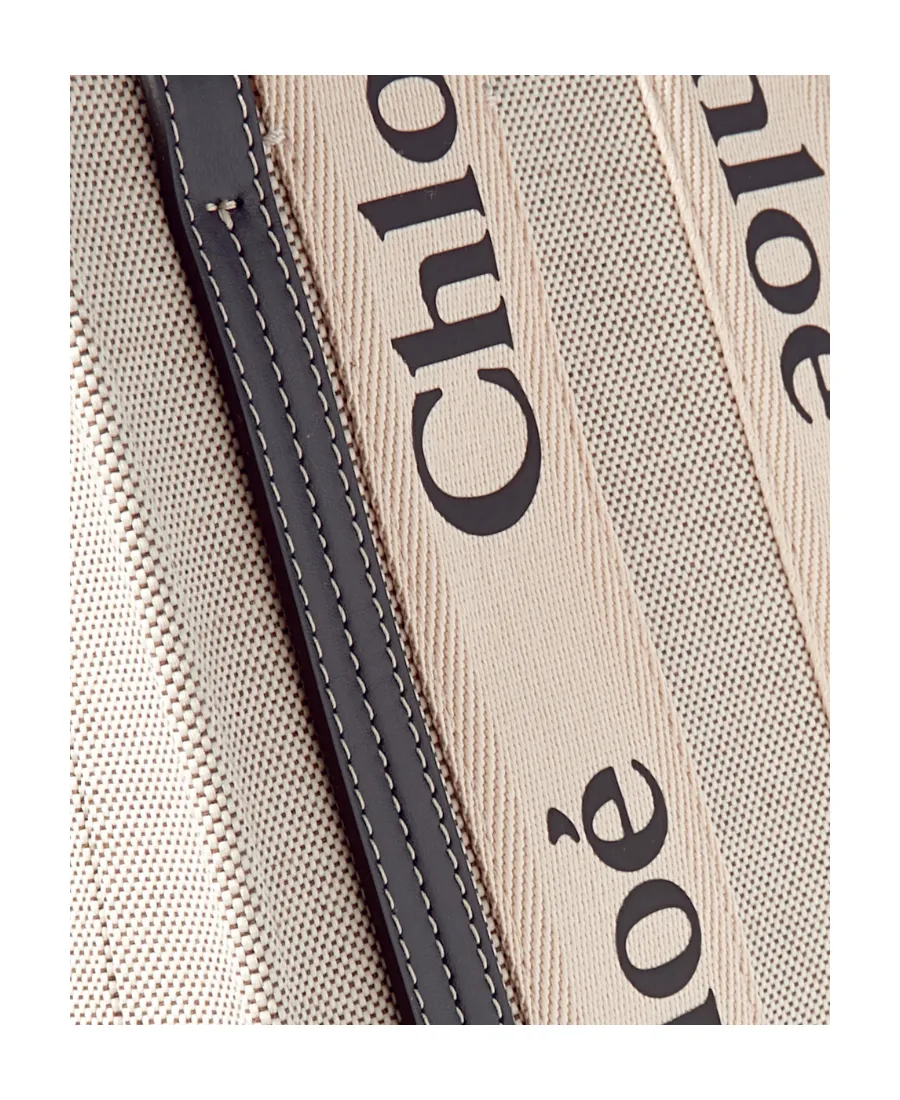 Woody Logo-Print Tote Bag