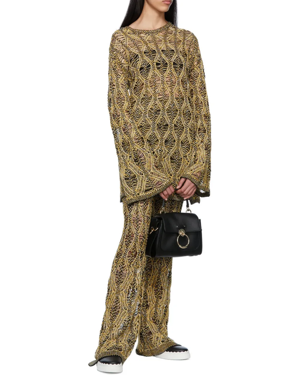 Tess Foldover Mini Top Handle Bag