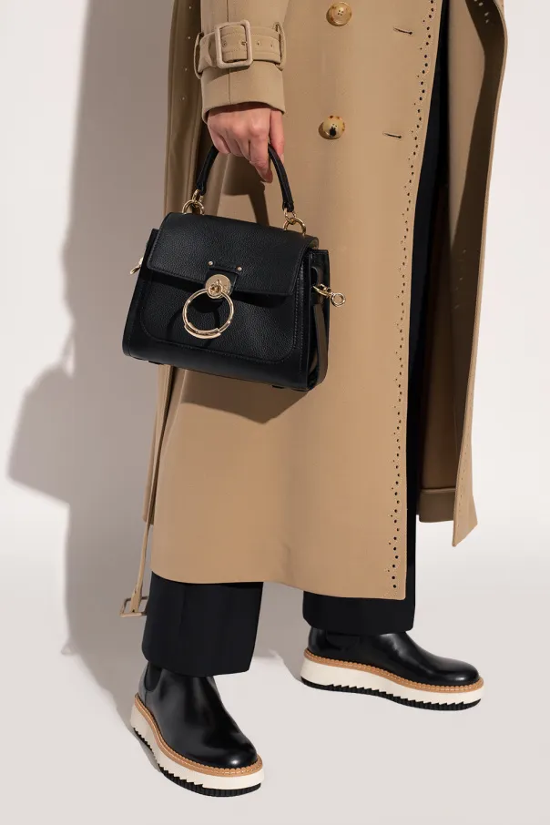 Tess Foldover Mini Top Handle Bag