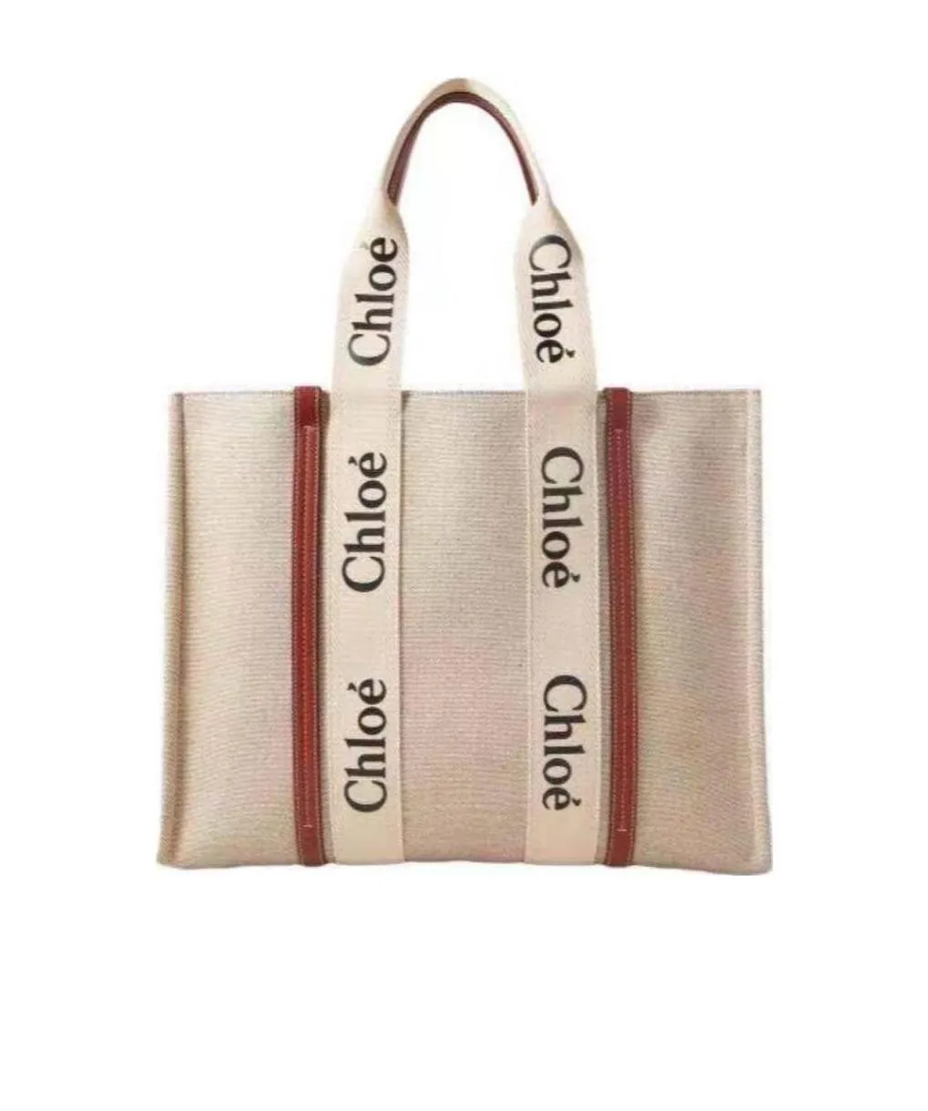 Woody Large Cotton Tote Bag