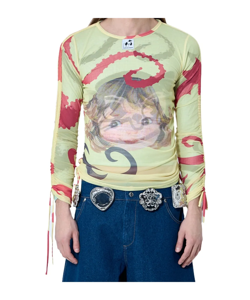 Ballast Mesh Long Sleeve Top