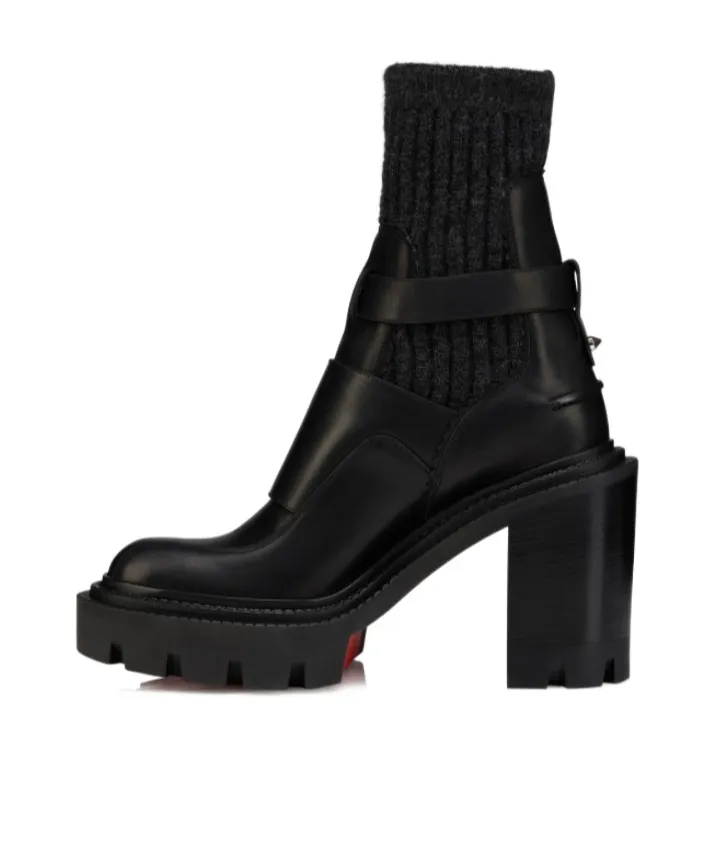 Chunky Heeled Boots