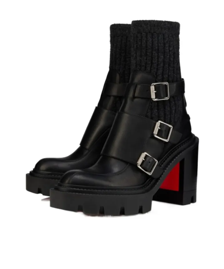 Chunky Heeled Boots