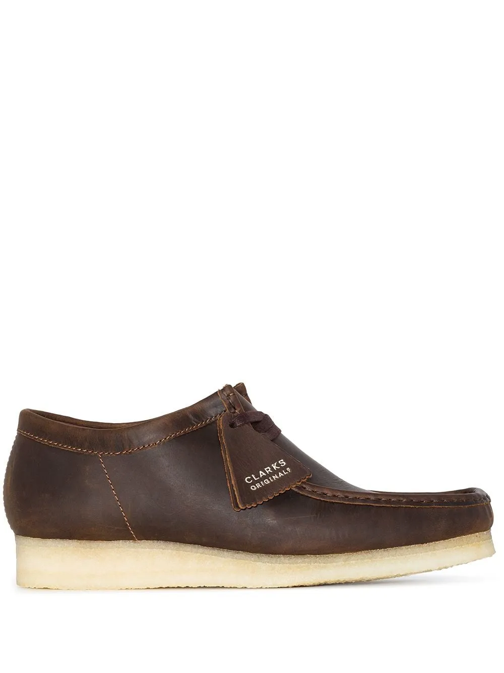 Wallabee Square Toe Lace-Up Shoes