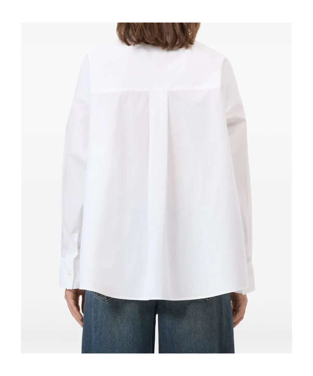 Long-Sleeve Collared Shirt