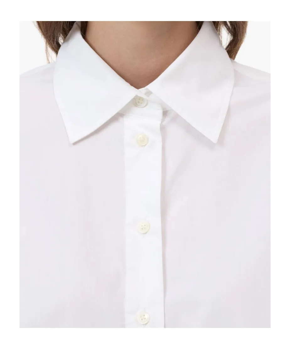 Long-Sleeve Collared Shirt