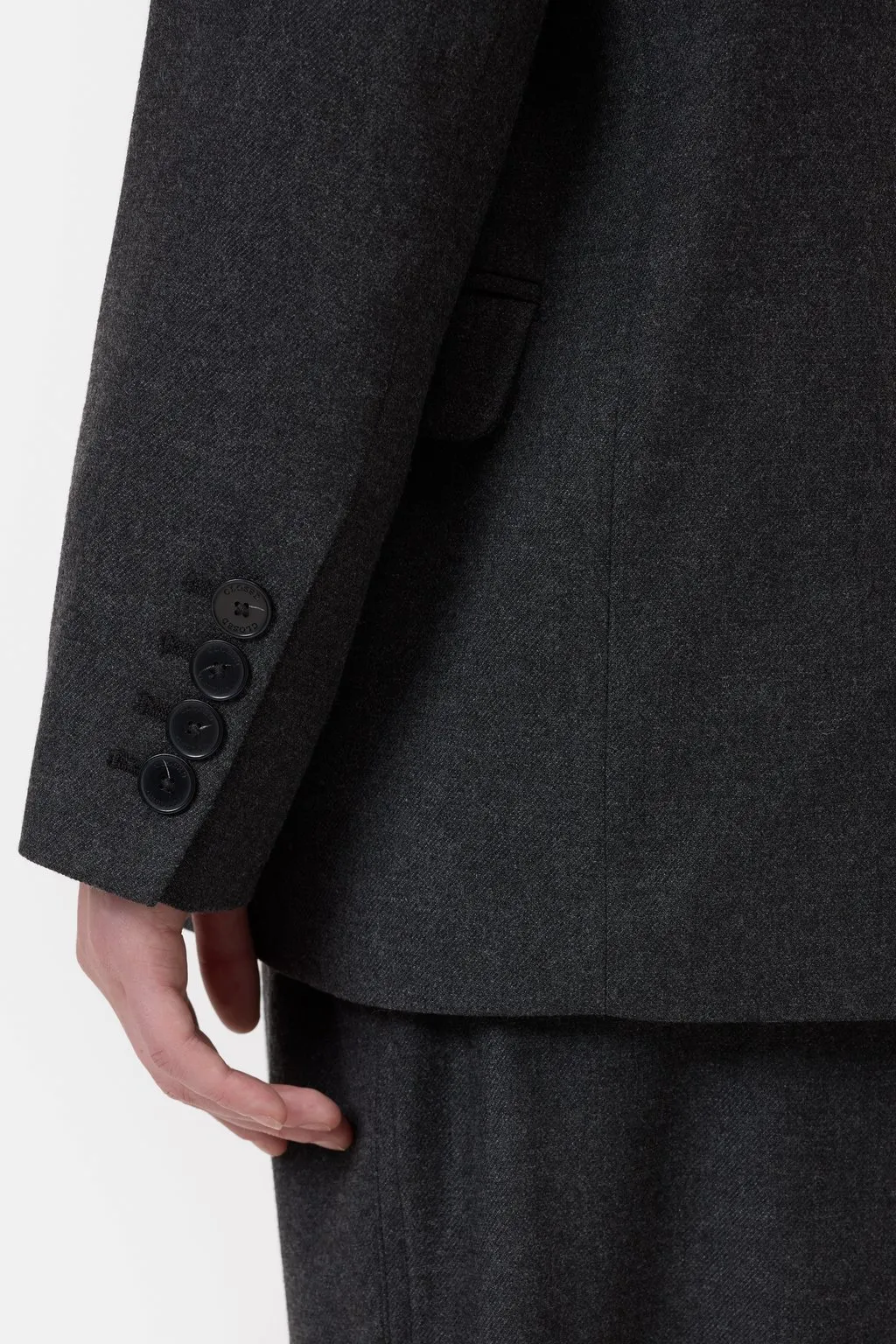 Double-Breasted Suit Jacket