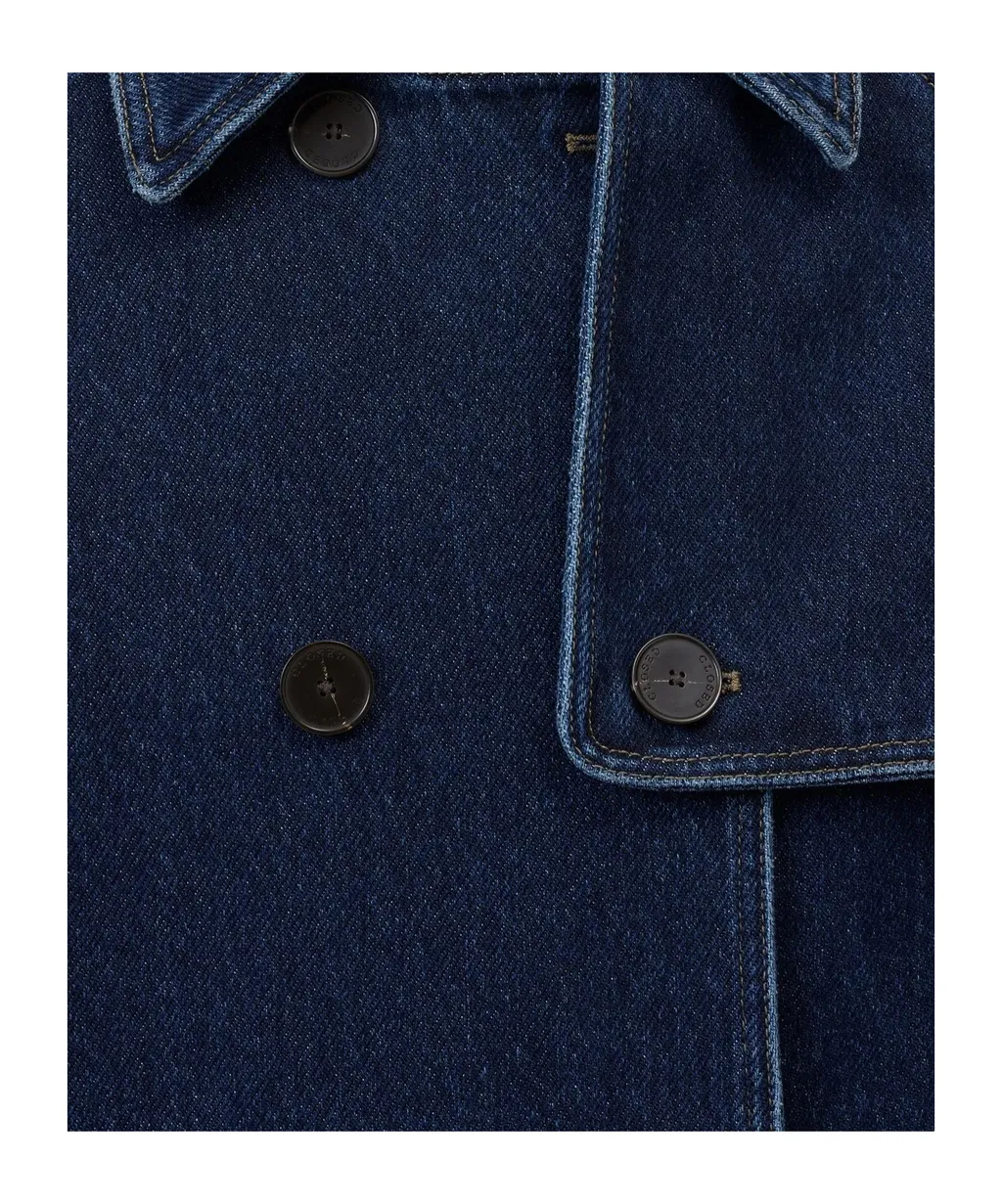 Denim Cropped Jacket