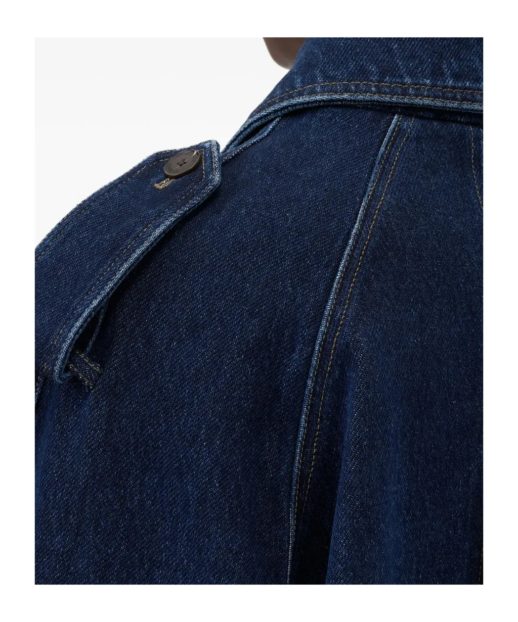Denim Cropped Jacket