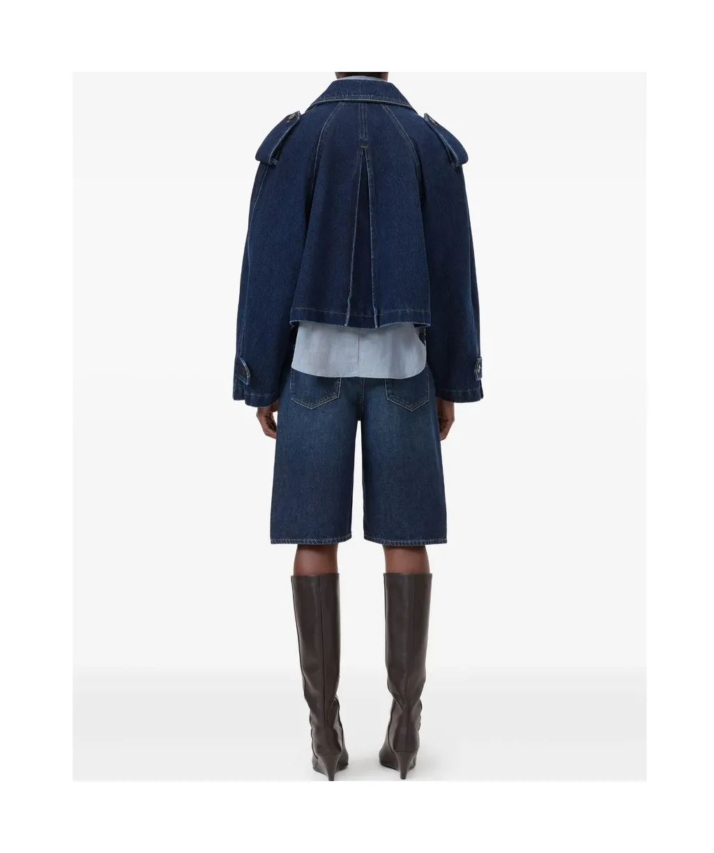 Denim Cropped Jacket