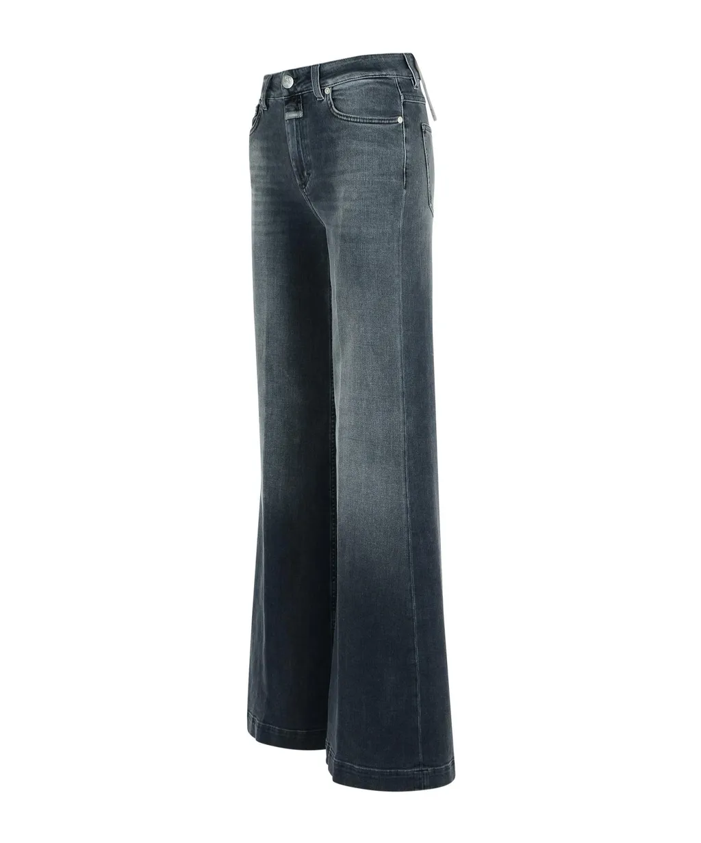 Straight-Leg Denim Jeans