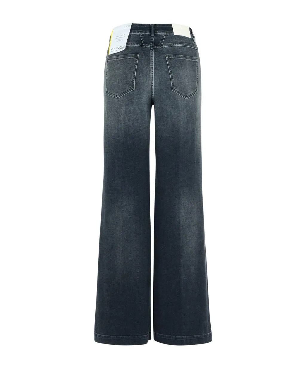 Straight-Leg Denim Jeans