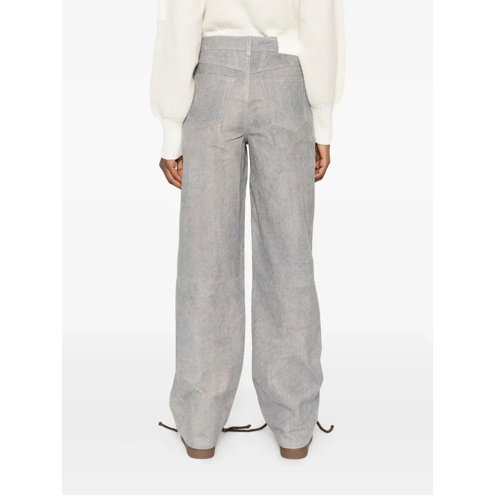 Straight-Leg Trousers