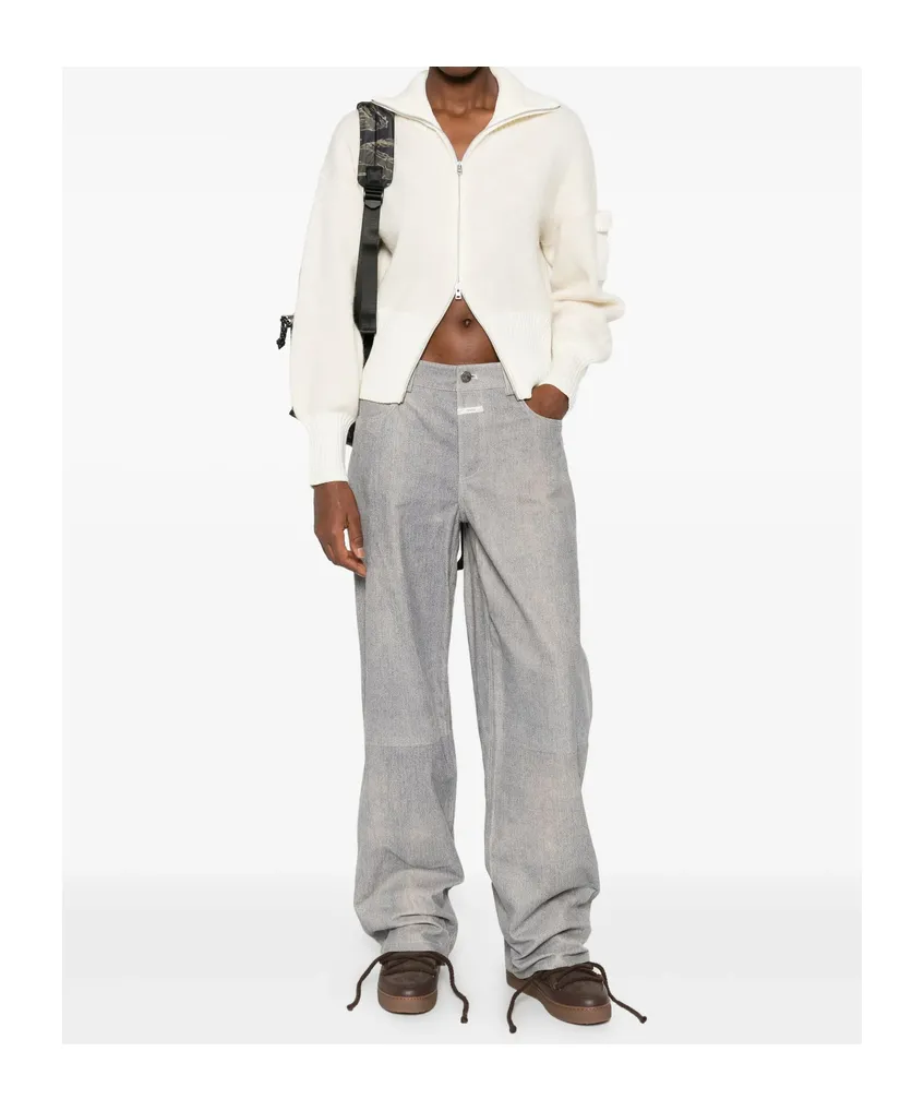 Straight-Leg Trousers