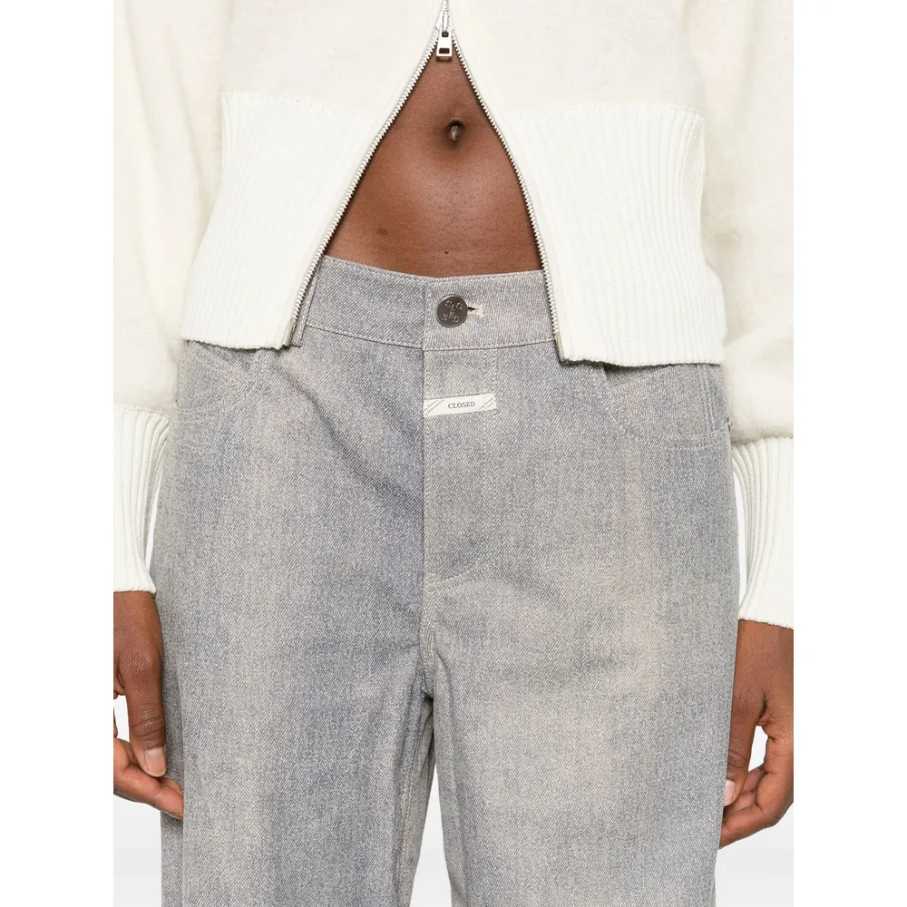 Straight-Leg Trousers