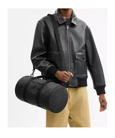 Signature Jacquard Theo Duffle Bag