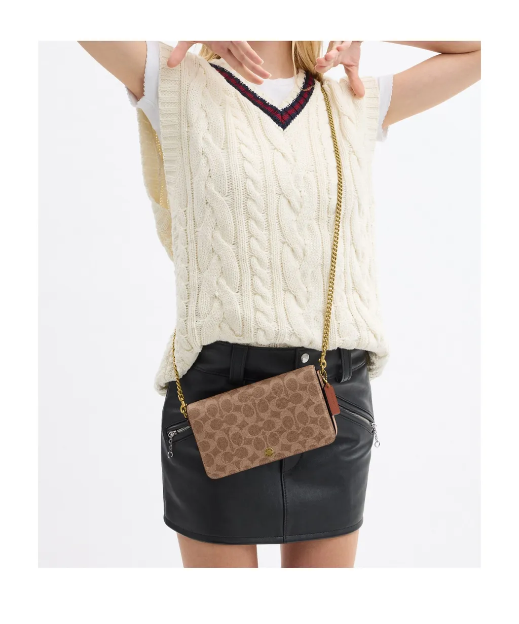 Mila Crossbody Bag In Signature Canvas