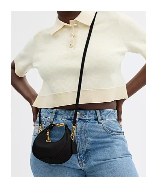 Jonie Logo Detailed Shoulder Bag