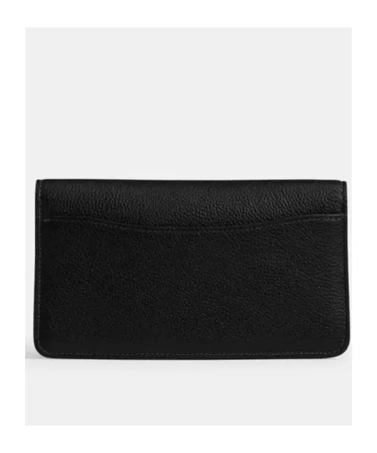 Tabby Logo Plaque Chained Clutch Bag