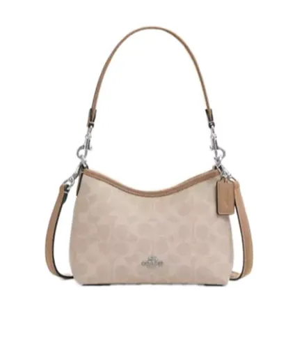 Laurel Small Shoulder Bag In Signature Canvas