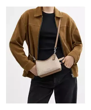 Laurel Small Shoulder Bag In Signature Canvas