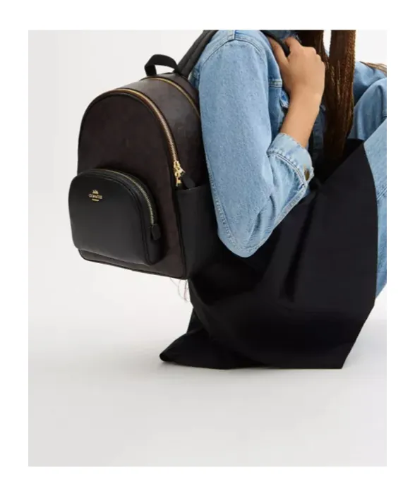 Court Backpack In Signature Canvas