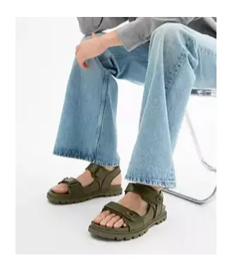 Touch-Strap Sandals