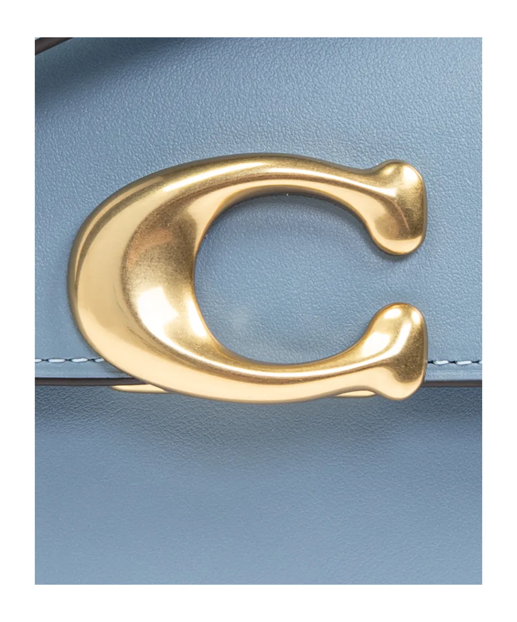 Logo Plaque Shoulder Bag