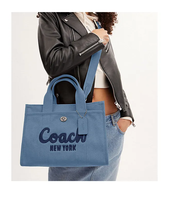 Logo Embroidered Tote Bag