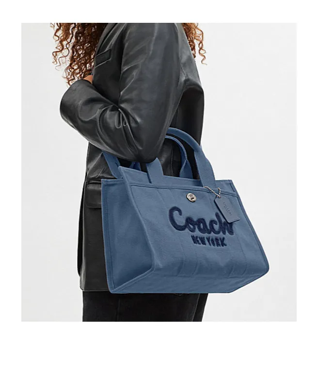 Logo Embroidered Tote Bag