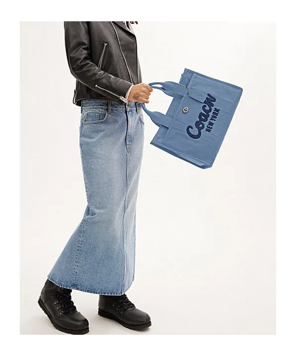 Logo Embroidered Tote Bag