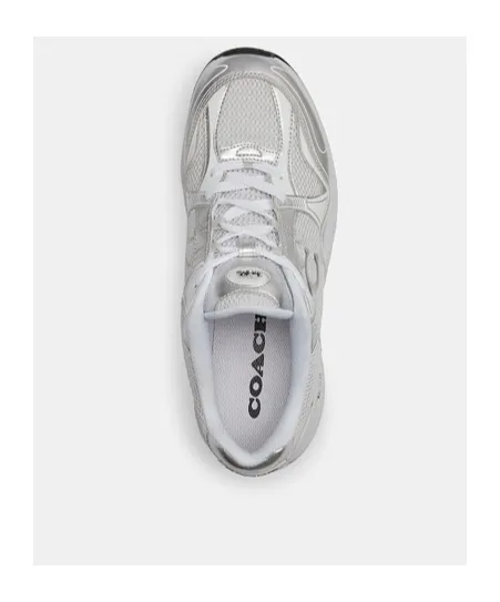 C301 Low-Top Panelled Trainers
