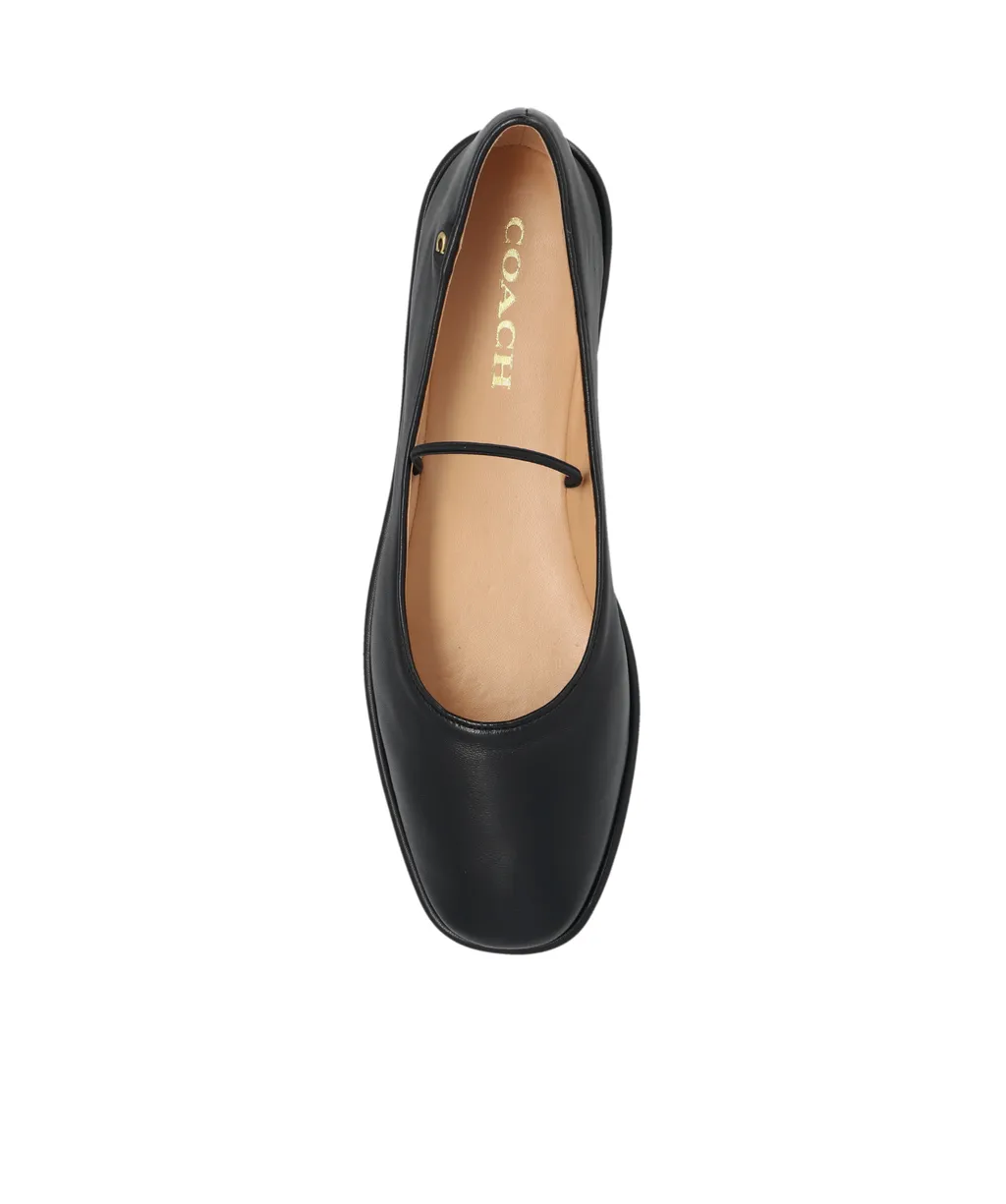 Emilia Leather Ballerina Shoes