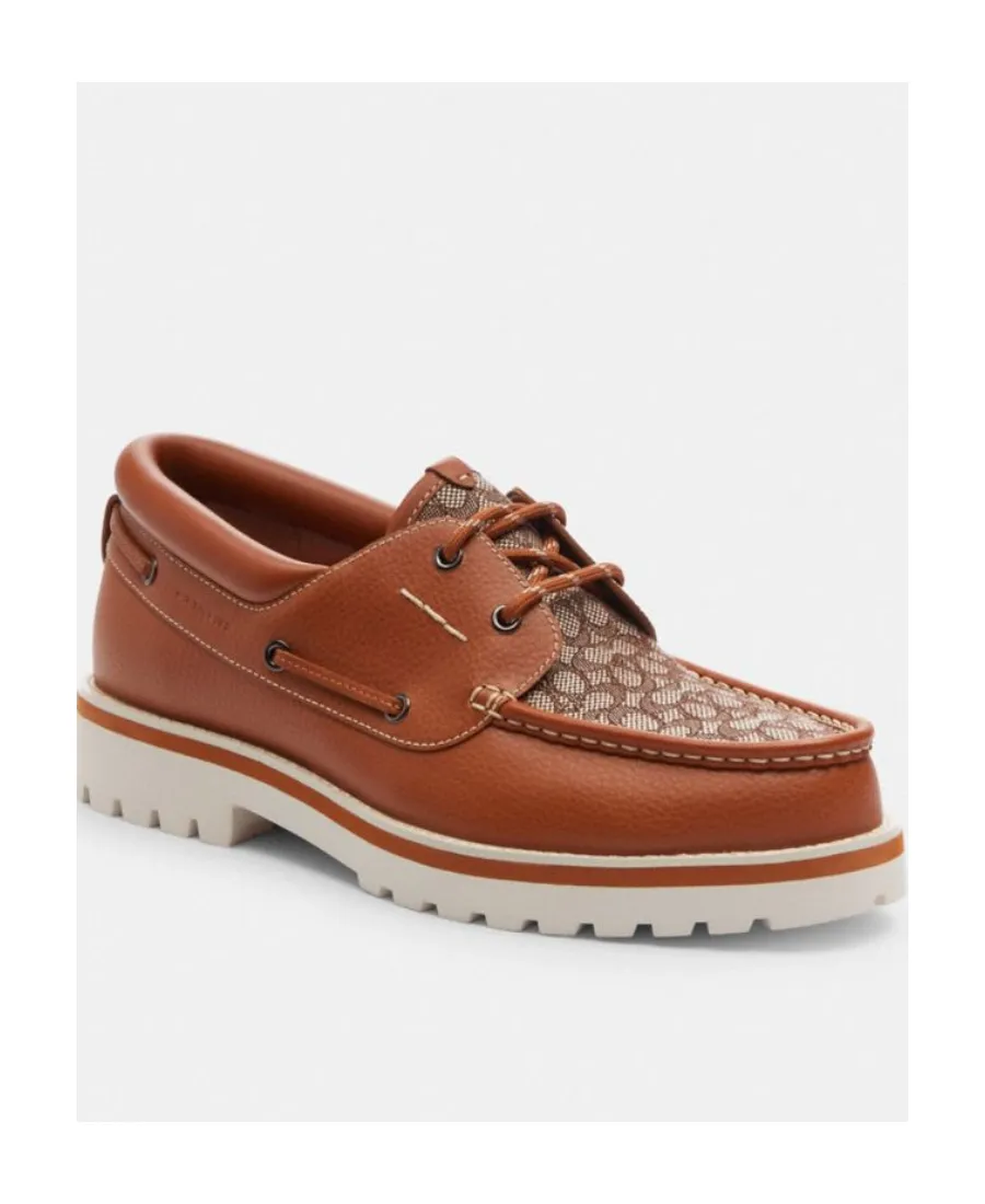 Benson Panelled Boat Shoes