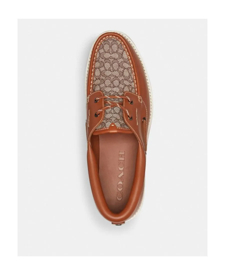 Benson Panelled Boat Shoes