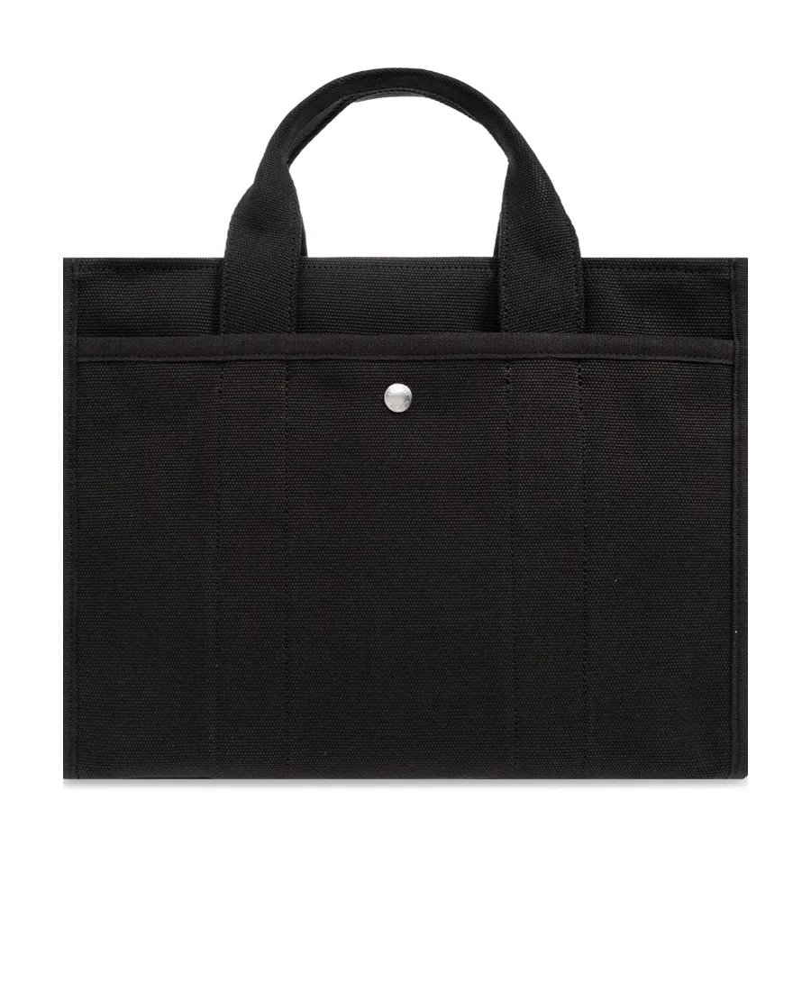 Logo-Embroidered Shopper Bag