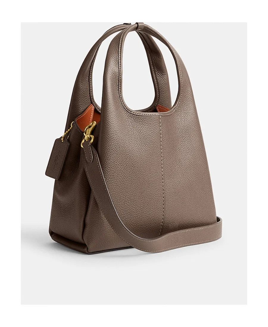 Lana Pebbled Leather Tote Bag