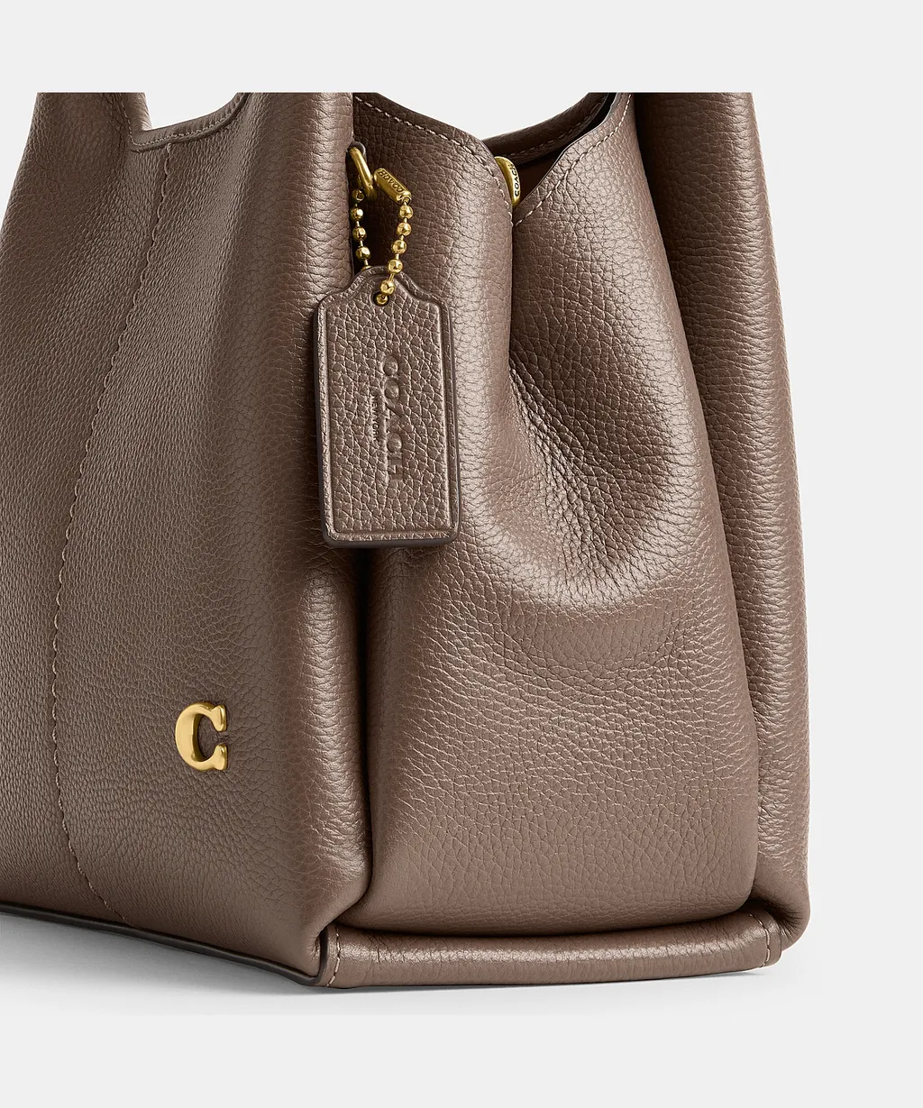 Lana Pebbled Leather Tote Bag