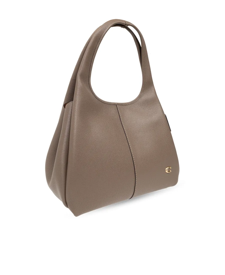 Lana Logo Plaque Shoulder Bag