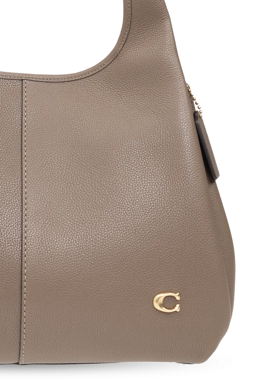 Lana Logo Plaque Shoulder Bag