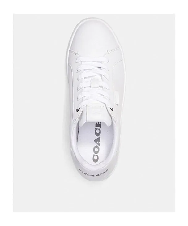 Round-Toe Lace-Up Sneakers